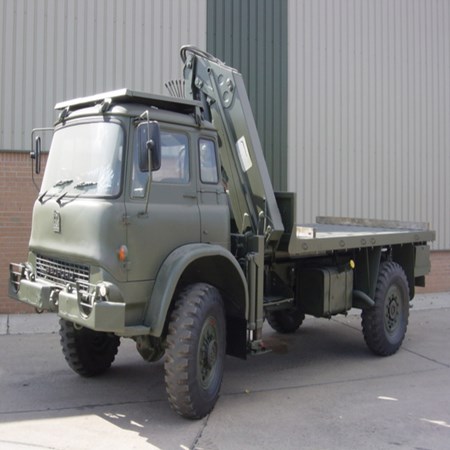 Used Bedford MJ 4x4 Cargo with Atlas Crane - 11523 for sale